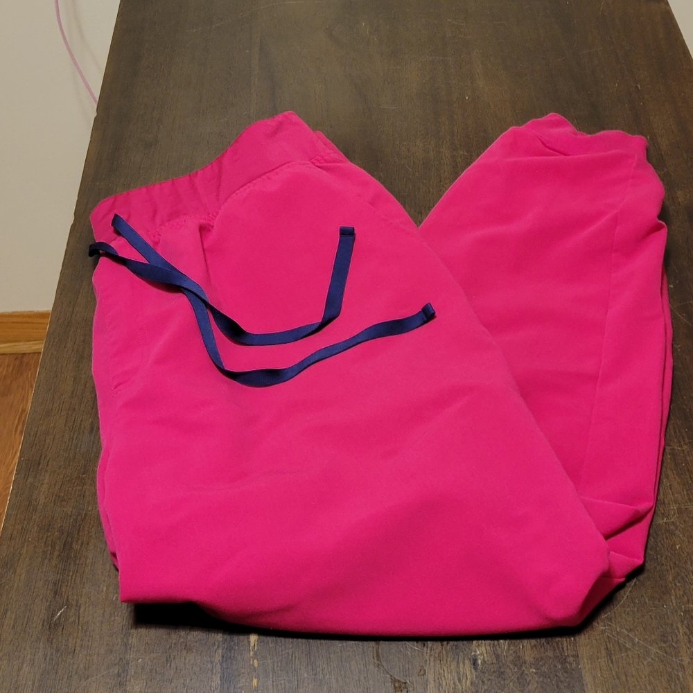 Figs Ultra Rose High Waisted Zamora Scrub Jogger 3XL